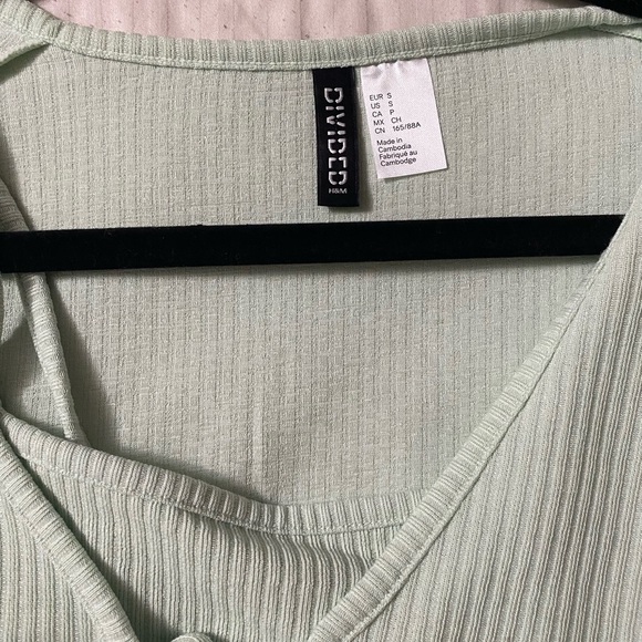 H&M Mint Green Set! (Top & Cardigan) - Picture 2 of 3